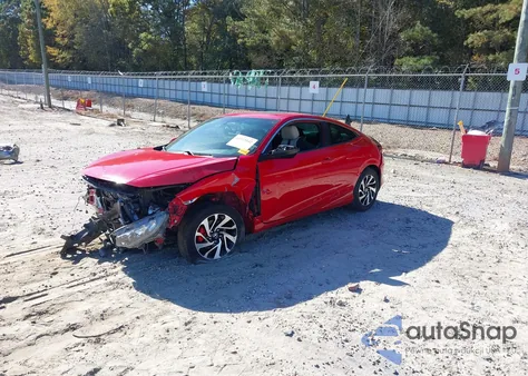 2017 Honda Civic Lx-P z USA, uszkodzony, nr VIN 2HGFC4B07HH301895